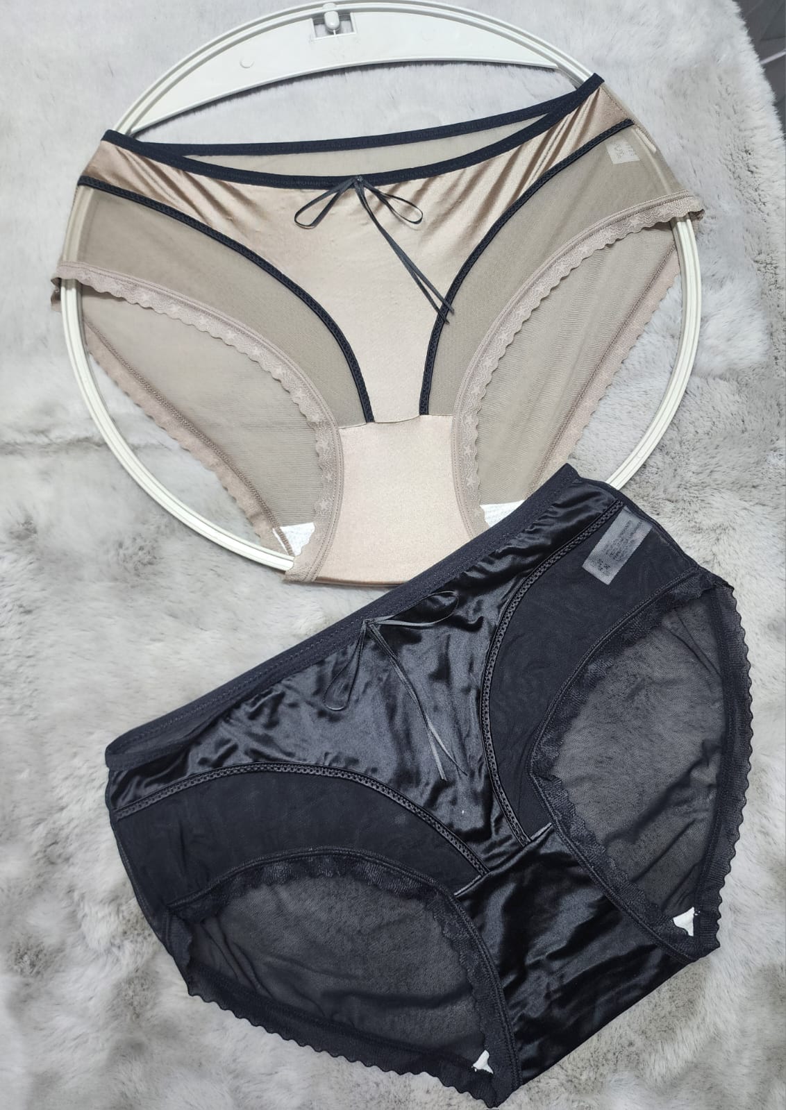 High-Cut Lace Panties