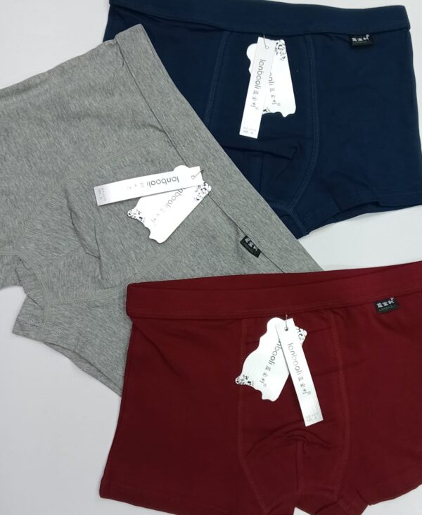 Plain Men's Cotton Boxers